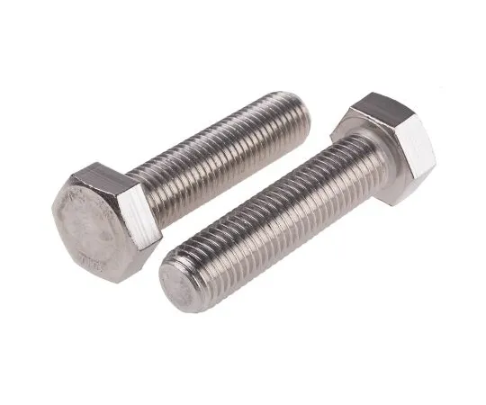 63-6610-33　Plain Stainless Steel Hex M20 x 80mm Set Screw　276-746