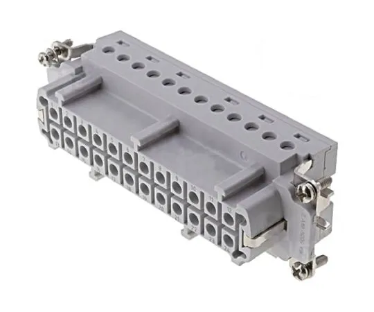 63-6639-48　Heavy Duty Connector HE Series Female 24 Pole 16 A 400 V 8　2-1103641-3
