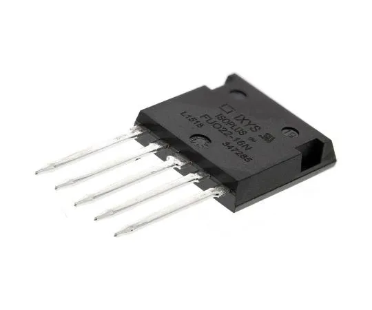 63-7352-02　IXYS FUO22-16N, 3-phase Bridge Rectifier, 28A 1600V, 5-Pin ISOPLUS-I4-PAC　FUO22-16N