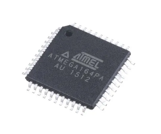 63-7015-15　Microchip, 8bit AVR Microcontroller, 20MHz, 16 kB Flash, 44-Pin TQFP　ATMEGA164PA-AU