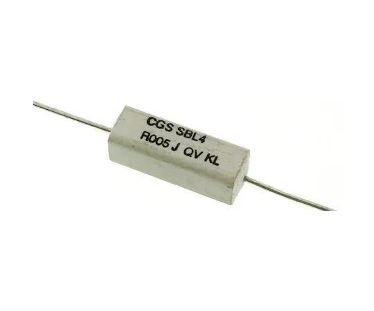 63-6973-51　TE Connectivity 5mΩ 4W Through Hole Fixed Resistor ±5% ±350ppm/°C　SBL4R005J
