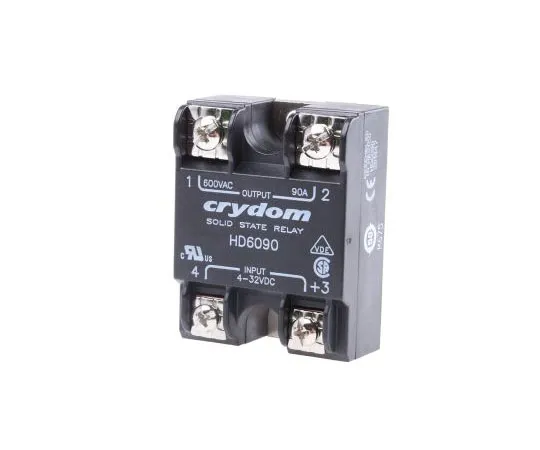 63-7471-52　Sensata / Crydom 90 A Solid State Relay, Zero Cross, Panel Mount, SCR, 660 V Maximum Load　HD6090