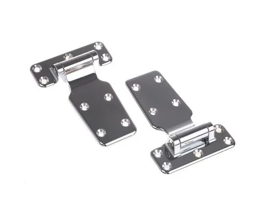 63-7498-03　Steinbach & Vollman Chrome Plated Zinc Flap Hinge Left, Right-Handed Screw, 80mm x 110.5mm x 15mm　3.50.0139.0
