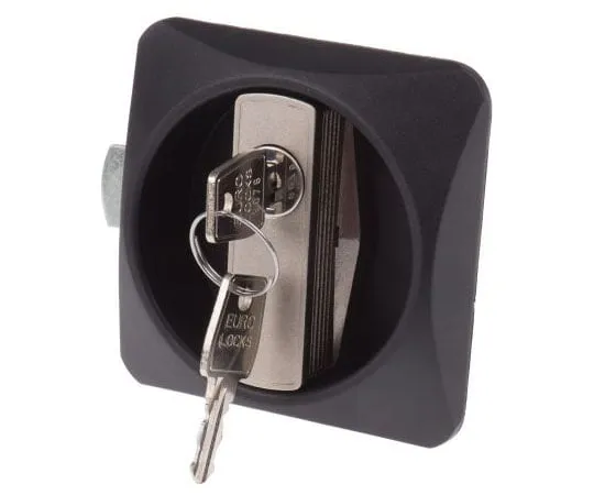 63-7454-14　Euro-Locks a Lowe & Fletcher group ******* Chrome Plated Die Cast Zinc Lock, Flush Face, 87mm　F9008