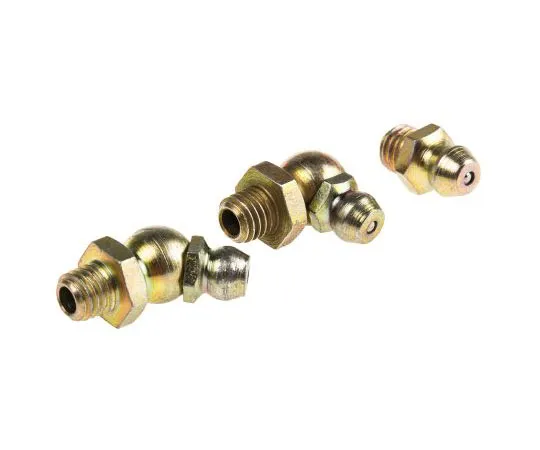 63-7417-20　RS PRO Grease Nipple Kit Contains H1 Straight 1/4 in BSF (x50); H2-45 1/4 in BSF (x50); H3-90 1/4 in BSF (x50); Box　195-4037