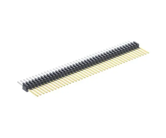 63-7450-67　Samtec TMS, 40 Way, 1 Row, Straight Pin Header　TMS-140-01-S-S