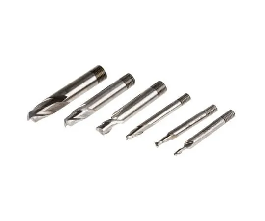 63-7366-48　RS Pro HSS Slot Drill, 9.5 mm, 12.5 mm, 16 mm, 18 mm, 21 mm, 24 mm Cut Length, 3 mm, 4 mm, 6 mm, 8 mm, 10 mm, 12 mm Cut　136-8074