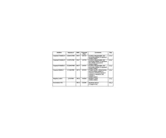 62-8412-54　［Discontinued］Caspase Inhibitor Set IV　218825-1SET