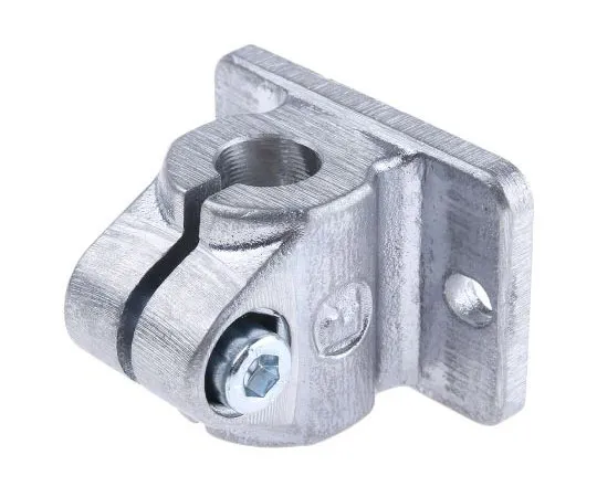 63-7512-90　Rose+Krieger Die Cast Aluminium FK Flange Clamp, 12.1mm Round Tube, M6 Thread　12120000020