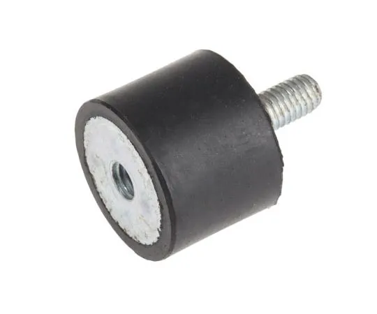 63-7392-38　RS PRO 15mm Shock Mount M5 20mm Diameter 17.7kg Compression Load, Male to Female Natural Rubber　171-2595