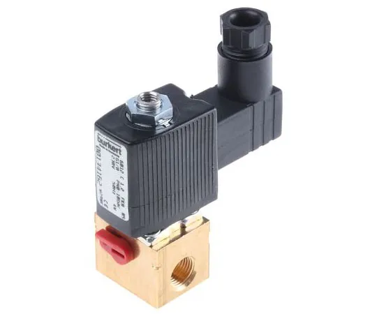 63-7482-90　Burkert Solenoid Valve 134162, 3 port , NC, 230 V ac, 1/8in　134162