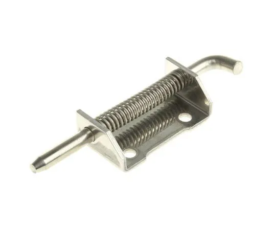 63-7501-25　Pinet Raw Stainless Steel Concealed, Spring-Action Hinge Right-Handed Bolt-on, 82mm x 21mm x 2.8mm　12-A-3862