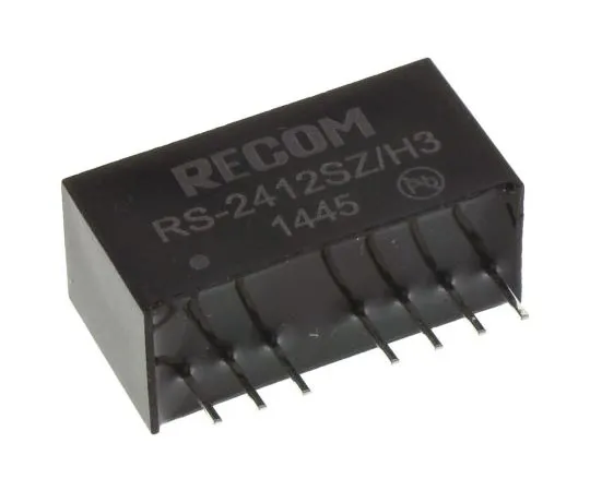 63-7356-64　Recom RS 2W Isolated DC-DC Converter Through Hole, Voltage in 9 → 36 V dc, Voltage out 12V dc　RS-2412SZ/H3