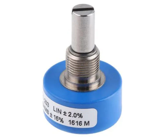 63-7387-47　Bourns 1 Gang Continuous Turn Rotary Conductive Plastic Potentiometer with a 6.35 mm Dia. Shaft, 20kΩ, ±15%, 1W, Linear　6639S-1-203