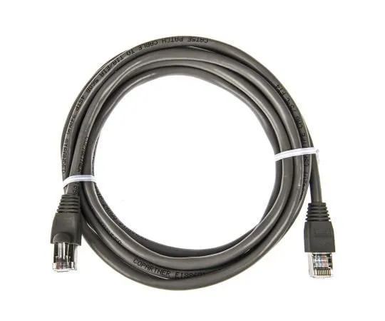 63-7528-06　RS Pro Grey Cat5e Cable STP, 3m Male RJ45/Male RJ45　400-9657