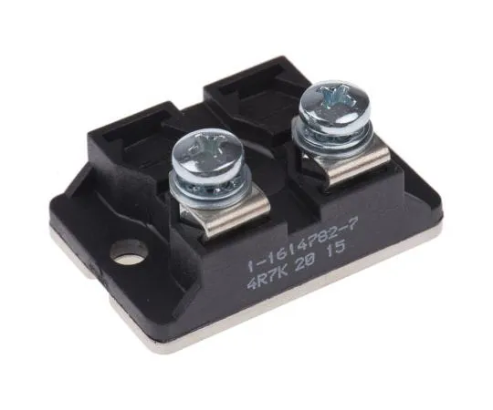 63-7434-09　TE Connectivity BDS100 Series Screw Termination Thick Film Wire Wound Fixed Resistor, 4.7Ω ±10% 100W　BDS2A1004R7K