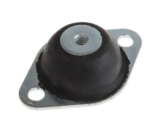 63-7385-46　RS PRO M6 Zinc Plated Steel Anti Vibration Mount 3.5 Compression Load ,64mm dia. Rubber +100°C　162-3219