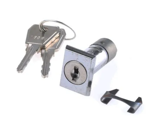 63-7454-11　Euro-Locks a Lowe & Fletcher group ******* Panel to Tongue Depth 31mm Chrome Plated Pedestal Lock, Key to unlock　5804532