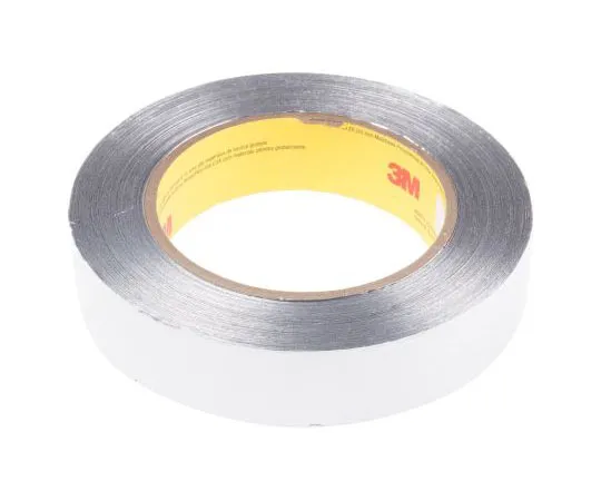 63-7406-43　3M 3M 425 Conductive Aluminium Tape 0.12mm, W.25mm, L.55m　425 - 25,4MM (R06933)