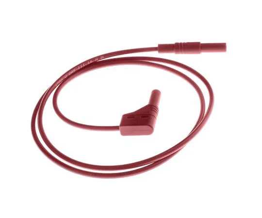 63-7500-35　Hirschmann Test & Measurement Test lead, 16A, 1000V ac/dc, Red, 1m Lead Length　934082101