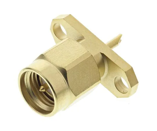 63-7474-40　Radiall Straight 50Ω Panel Mount SMA Connector, Solder Termination　R125483000W