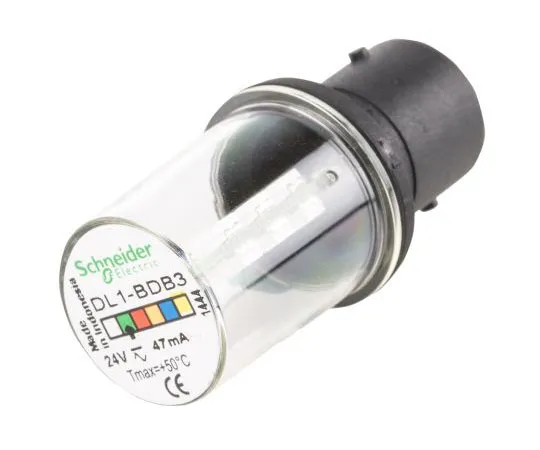 63-7497-43　BA15d LED Lamp, Green, 24 V ac/dc, 80 mA　DL1BDB3