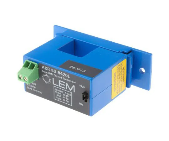 63-7548-36　LEM AKR Series Current Sensor, 50A nominal current, 4 → 20mA output current　AKR 50 B420L