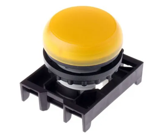 63-7526-81　Eaton M22 Series, Yellow Pilot Light Head, 22.5mm Cutout　78635859 & M22-L-Y+M22-A