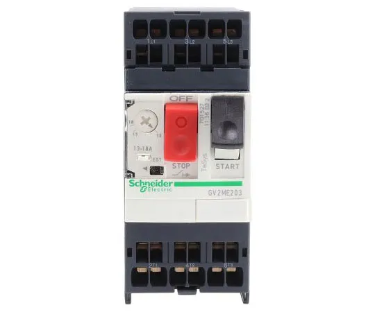 63-7531-94　Schneider Electric TeSys 500 V Motor Protection Circuit Breaker, 3P Channels, 13 → 18 A, 6 kA　GV2ME203