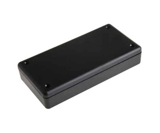 63-7423-22　Hammond 1599, ABS Enclosure, IP54, 130 x 65 x 25mm　1599BBK