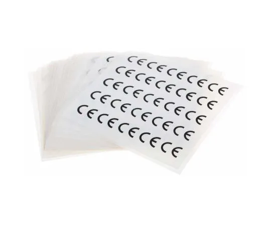 63-7547-90　RS PRO Adhesive Pre-Printed Adhesive Label-CE-. Quantity: 500　445-4136