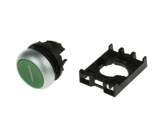 63-7526-50　Eaton M22 Series, Green Push Button Head, Momentary, 22mm Cutout　78635774 & M22-D-G-X1+M22-A
