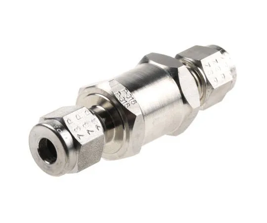 63-7539-99　Parker, 6 mm A-Lok Stainless Steel Inline Water Filter 4.05L/min　M6A-F4L-50-SS