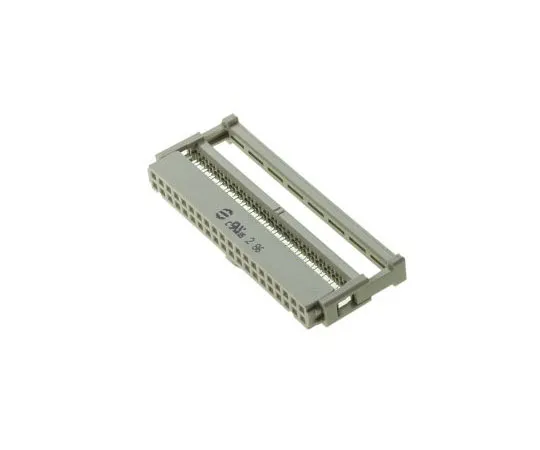 63-7530-95　Harting 40-Way IDC Connector Socket for Cable Mount, 2-Row　9185406813