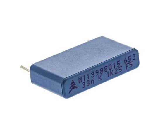63-7414-62　EPCOS 33nF Polypropylene Capacitor PP 1.25 kV dc, 500 V ac ±10% Tolerance Through Hole B32652 Series　B32653A7333K000