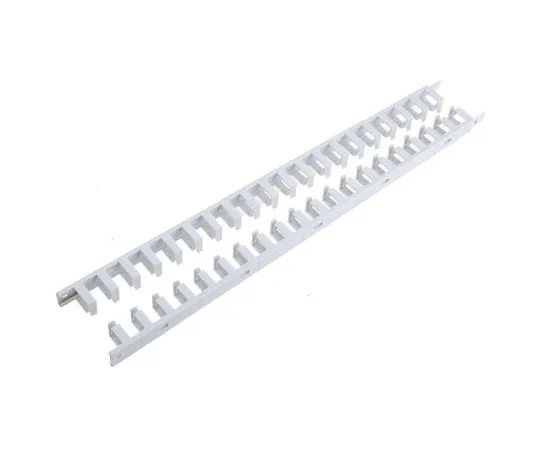 63-7475-68　Hager Slotted Flexible Panel Trunking Standard Grey, Flexible Slot, W11 mm x D15mm, L250mm Polyamide　M5690/7035