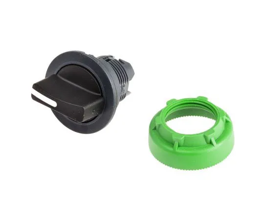 63-7389-18　Schneider Electric Harmony XB5 3 Position Selector Switch Head Standard Handle Black Latching　ZB5FD3