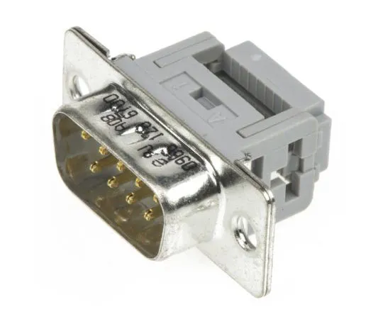 63-7538-90　Harting 2.77mm Pitch 9 Way IDC D-Sub Ribbon Cable Connector, Plug, Steel Shell　9661286700