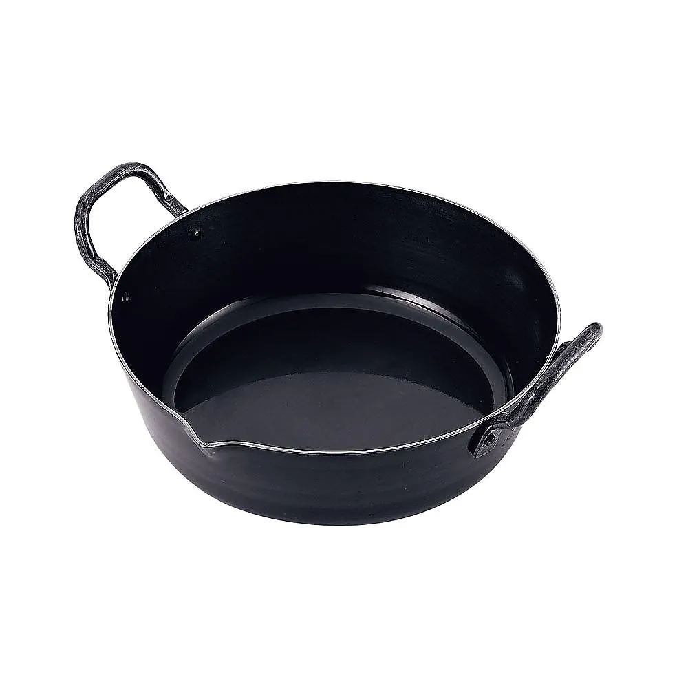 62-6446-64　Iron Style Fried Hot Pot 24 cm