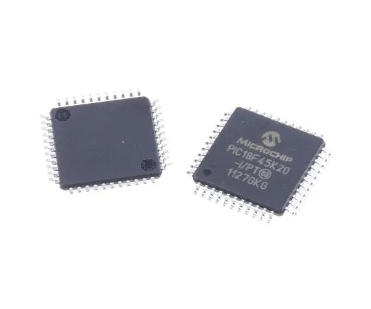 63-7361-72　Microchip PIC18F45K20-I/PT, 8bit PIC Microcontroller, 64MHz, 32 kB, 256 B Flash, 44-Pin TQFP　PIC18F45K20-I/PT
