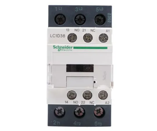 63-7527-65　Schneider Electric 3 Pole Contactor, 38 A, 24 V ac Coil, TeSys D, 3NO, 18.5 kW　LC1D38B7