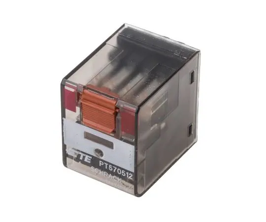 63-7495-23　TE ConnectivityPT 4PDT Non-Latching Relay PCB Mount, 12V ac Coil　PT570512 8-1419111-6