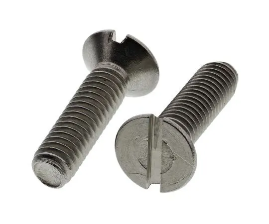 63-7380-69　RS PRO, M4 Countersunk Head, 16mm Stainless Steel Slot A4 3160.7　158-3405