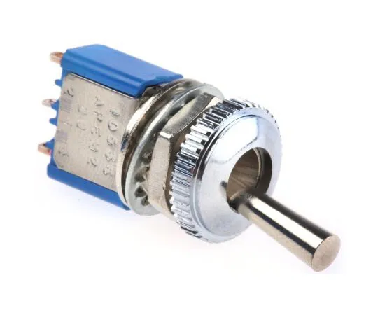 63-7440-25　APEM Single Pole Double Throw (SPDT) Toggle Switch, Latching, Panel Mount　106362103