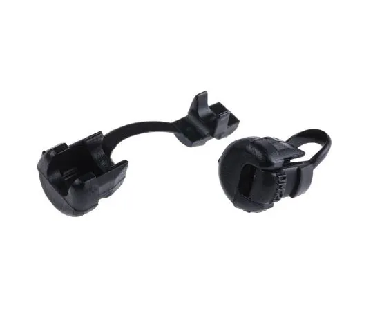 63-7406-38　SES Black PA 6 9.5mm Round Cable Grommet for 3 → 4.5mm Cable Dia.　1310032010