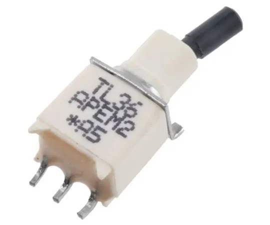 63-7430-12　Apem Single Pole Double Throw (SPDT) Toggle Switch, Latching, PCB　TL36WS84