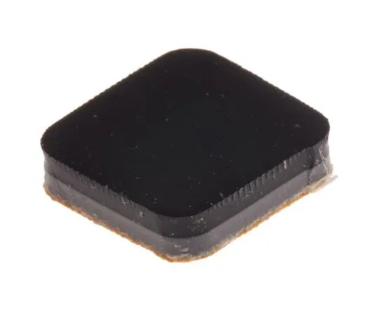 63-7480-50　RS PRO Non Slip Pad 12.7 x 12.7mm Adhesive 12.7mm Polymer +50°C 0°C Square 3mm 12.7mm　302-3090