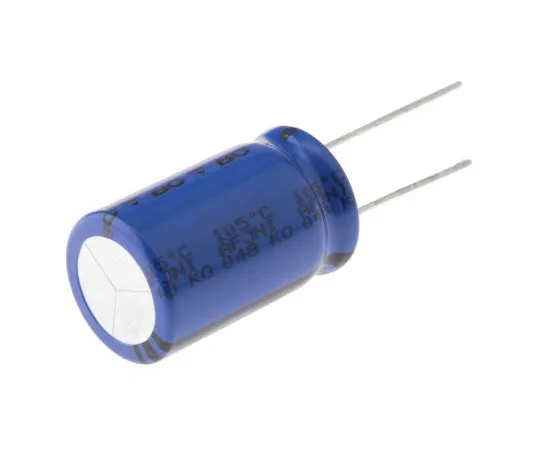 63-7482-61　Vishay 1000μF 50V dc Aluminium Electrolytic Capacitor, Through Hole 16 (Dia.) x 25mm +105°C 16mm 7.5mm　MAL204831102E3