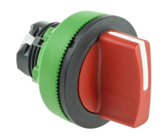63-7389-28　Schneider Electric Harmony XB5 3 Position Selector Switch Head Standard Handle Red Spring Return to Centre　ZB5FD504