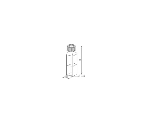 61-9064-74　［Discontinued］Standard Cell with Screw Cap  S15-SQ-20　6210-22508